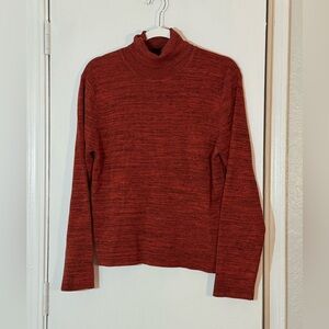 Darjoni Silk Blend Turtleneck Sweater Size L
